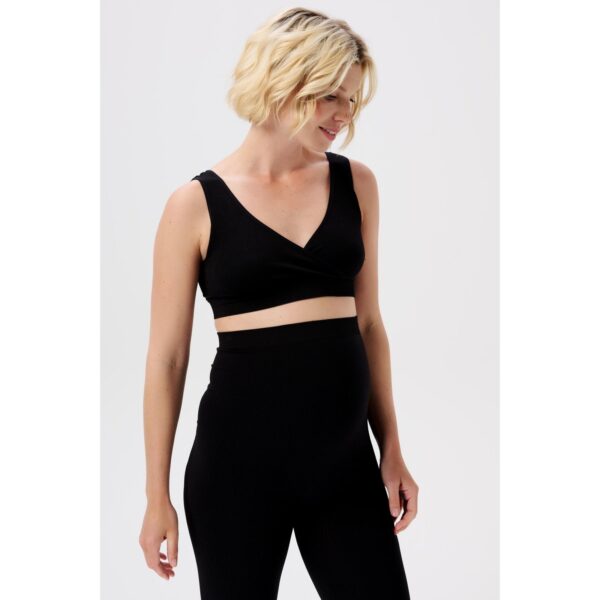 Noppies Voedingsbh Zwangerschapsbh Naadloos Gayla - Black