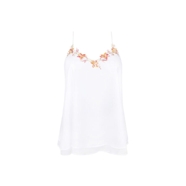 Lise Charmel lingerie SET Eté Frivole Caraco Top & short Wit ALH4263/ALH0163