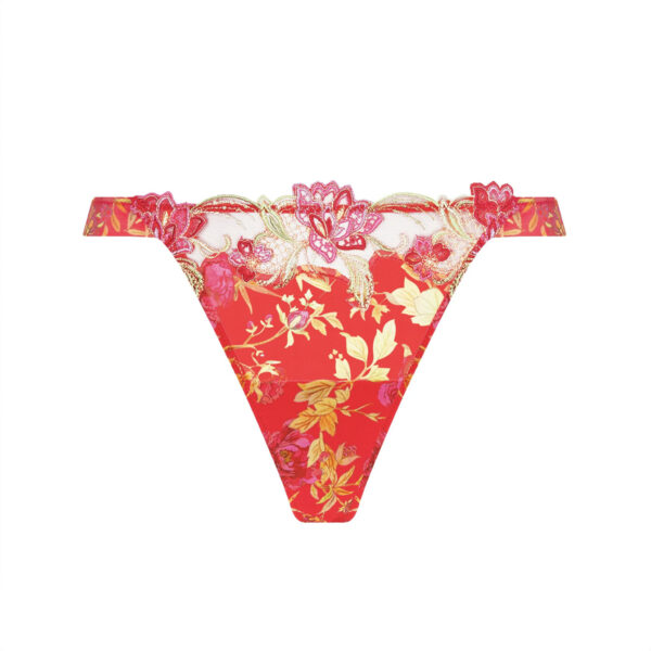 Lise Charmel lingerie Foret Rubis String Sexy rood ACJ0517