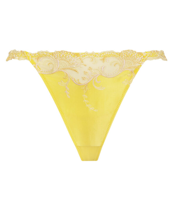 Lise Charmel Lingerie Splendeur Soie String Sexy Vanille ACC0580