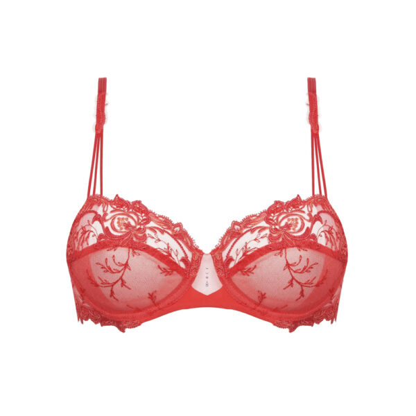 Lise Charmel lingerie Source Beauté Balconnet BH rood ACH3072