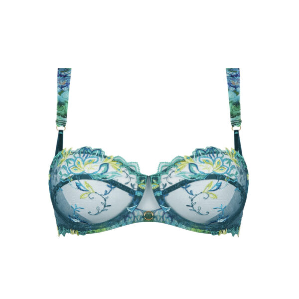 Lise Charmel Grace Aquatique Balconette BH Floral Aqua ACH3093