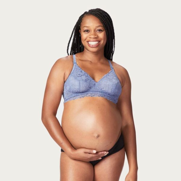 Cake Lingerie Zwangerschapsbh / Meegroeibh Bralette Blauw