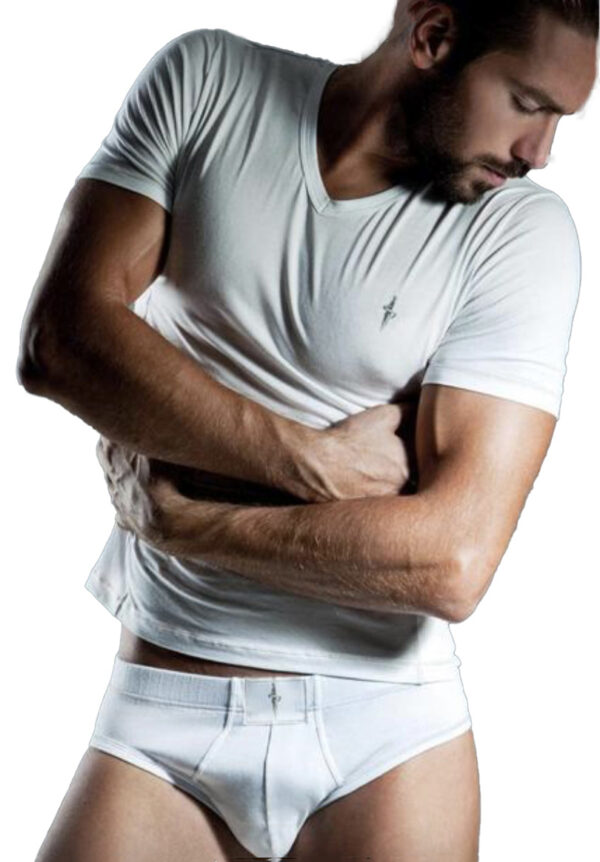 Cesare Paciotti Heren ondergoed Homme Class Boxer wit, blauw zwart