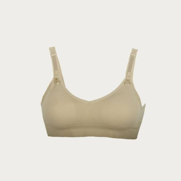 MamsyZwangerschaps Onderjurk Naadloos Zwart