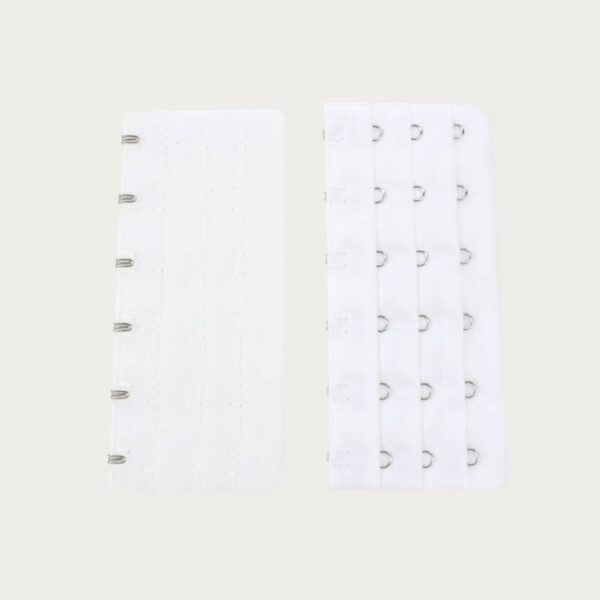 Op en Top Zwanger bh / Corset Verlenger 6 Haaks Wit (per stuk)