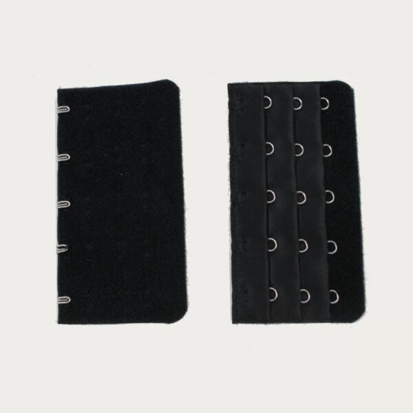 Op en Top Zwanger bh / Corset Verlenger 5 Haaks Zwart (per stuk)