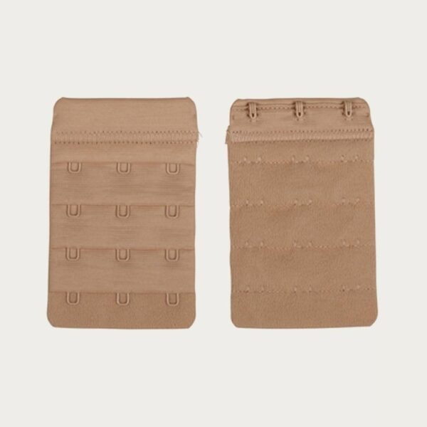 Op en Top Zwanger bh Verlengstuk 3 Haaks Beige (2 Pack)