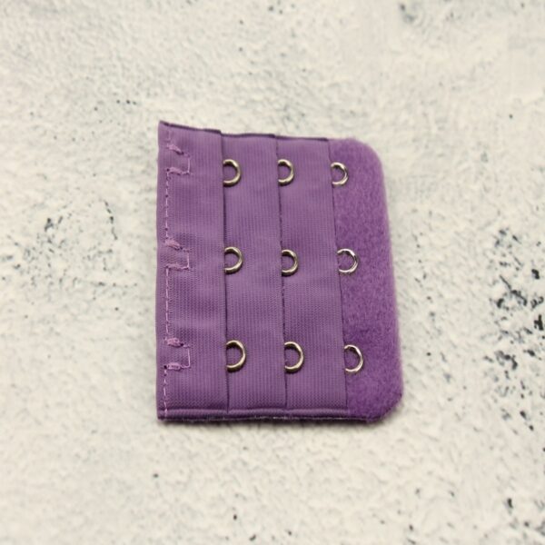 Op en Top BH Verlengstuk / Verlenger 3 Haaks Paars (per stuk)