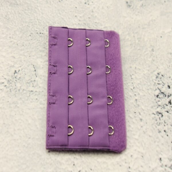 Op en Top BH Verlengstuk / Verlenger 4 Haaks Paars (per stuk)