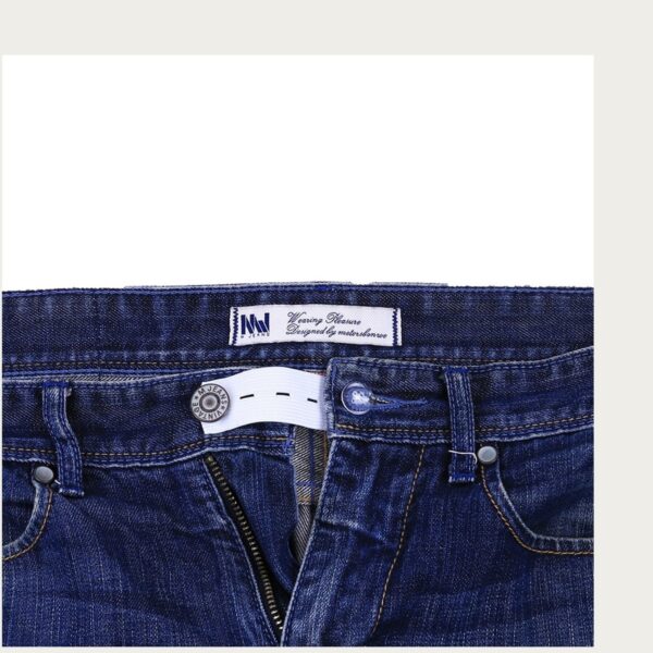 Op en Top Zwanger Broek Verlenger Wit