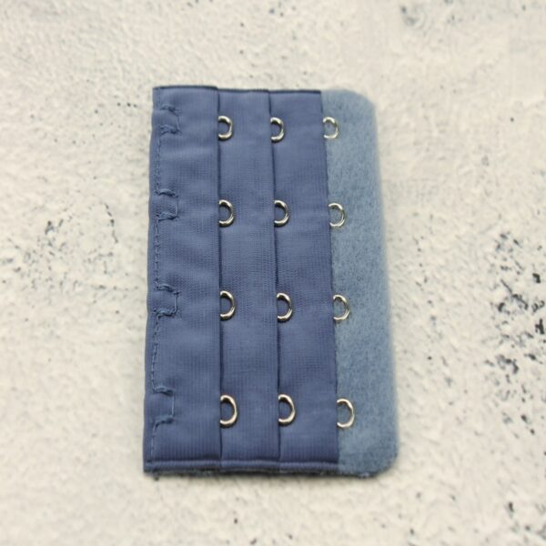Op en Top BH Verlengstuk / Verlenger 4 Haaks Donker Blauw (per stuk)