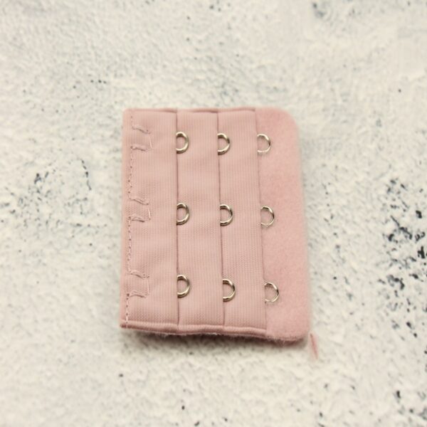 Op en Top BH Verlengstuk / Verlenger 3 Haaks Mat Roze (per stuk)