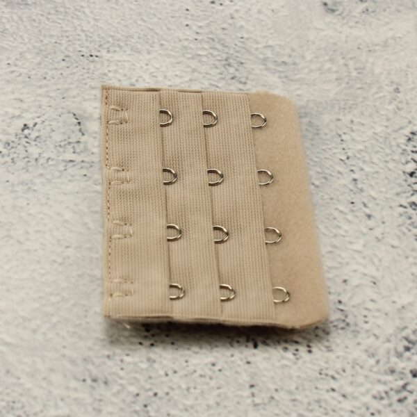 Op en Top BH Verlengstuk / Verlenger 4 Haaks Med Huidskleur (per stuk)