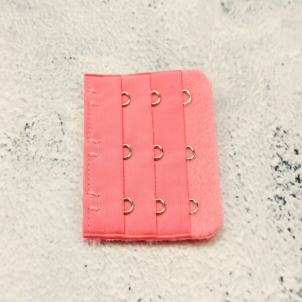 Op en Top BH Verlengstuk / Verlenger 3 Haaks Donker Baby Roze (per stuk)