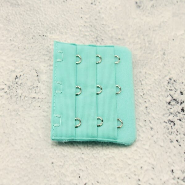 Op en Top BH Verlengstuk / Verlenger 3 Haaks Donker Baby Blauw (per stuk)