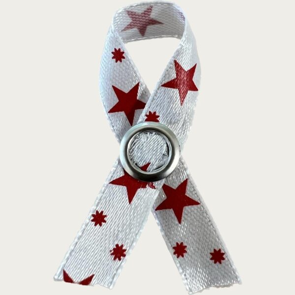 Met de PoppeDop Boobytag Stars geen borstontsteking