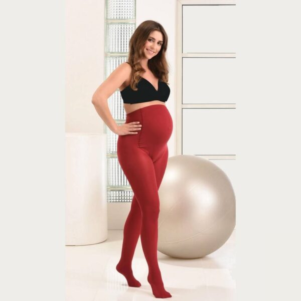 MamsyPositiepanty Zwangerschapspanty 60 Den Rood