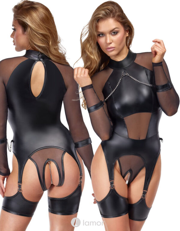 * COTTELLI Jarretel body & Zachte handboeien , CC2644886