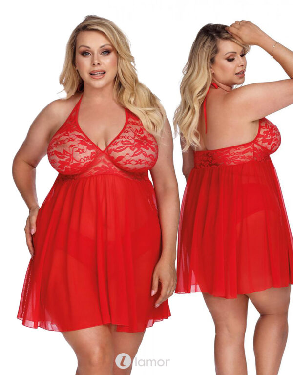 * ANAIS APPAREL Rode Chemise, Pandora