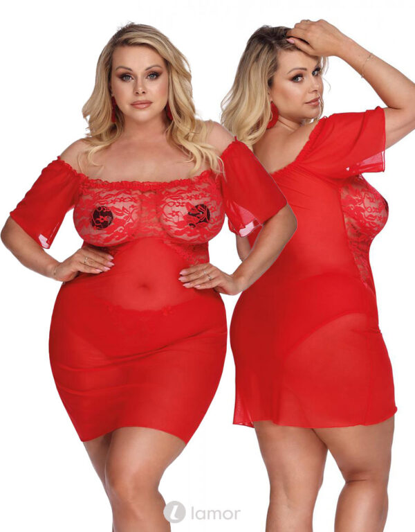 * ANAIS APPAREL Rode Chemise, Camari