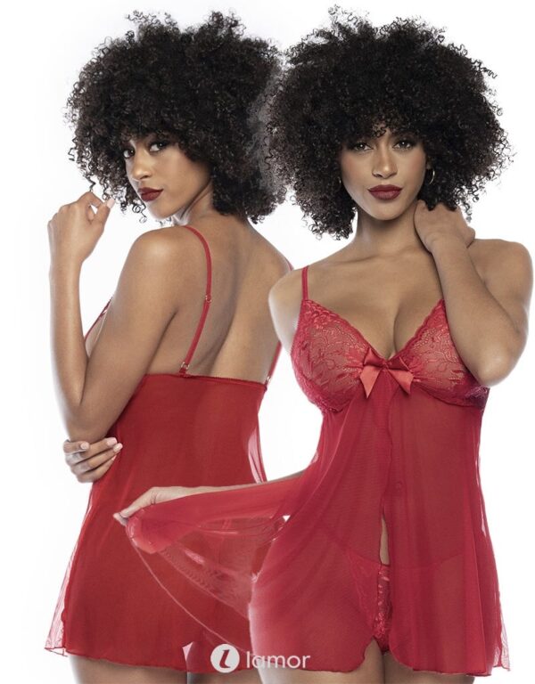 Mapalé Rode babydoll ,MP267992