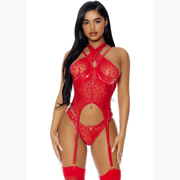 Forplay Steal Your Heart - Lingerie Set - XL