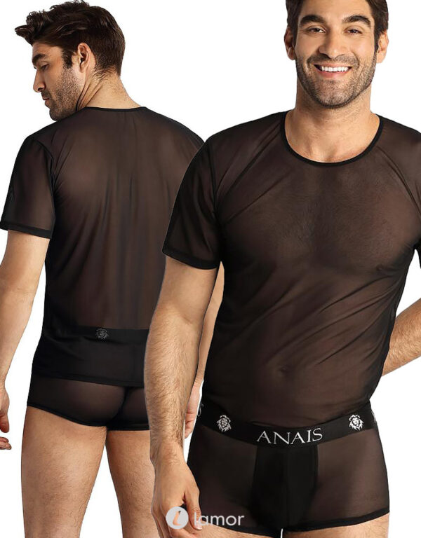 * ANAIS MEN Zwarte shirt ,Eros