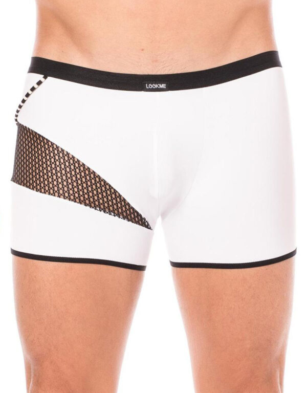 * LOOK ME Heren boxer met mesh deel