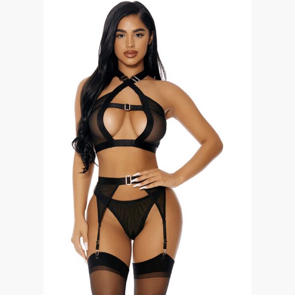 Forplay Golden Hour Lingerie Set - Lingerie Set - XL