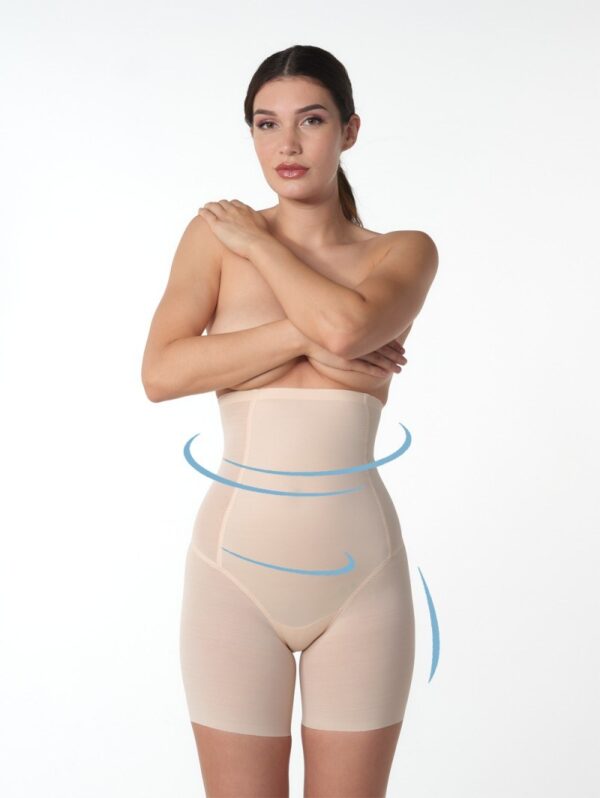 Poirier MP-50 High Waist Control Short Blush | Maat: XL