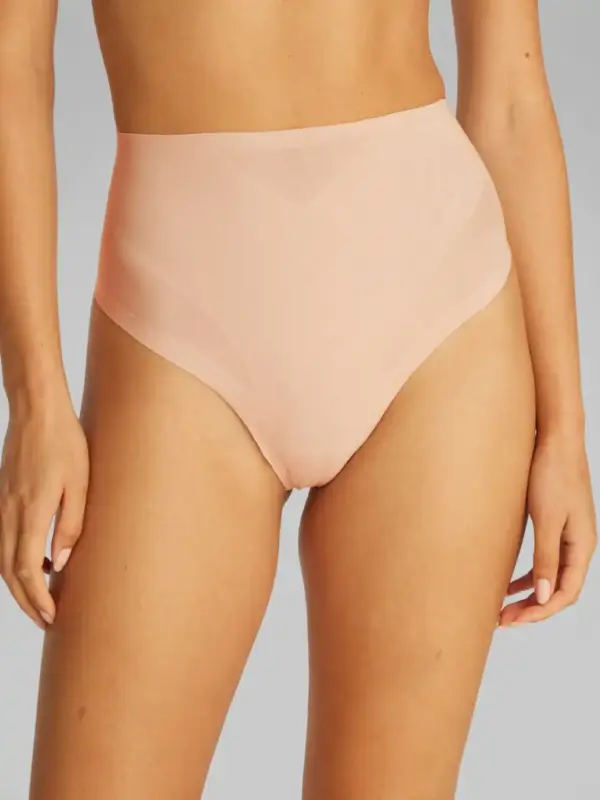 Calvin Klein corrigerende Hoge string - Stay Put Mesh - Shapewear thong